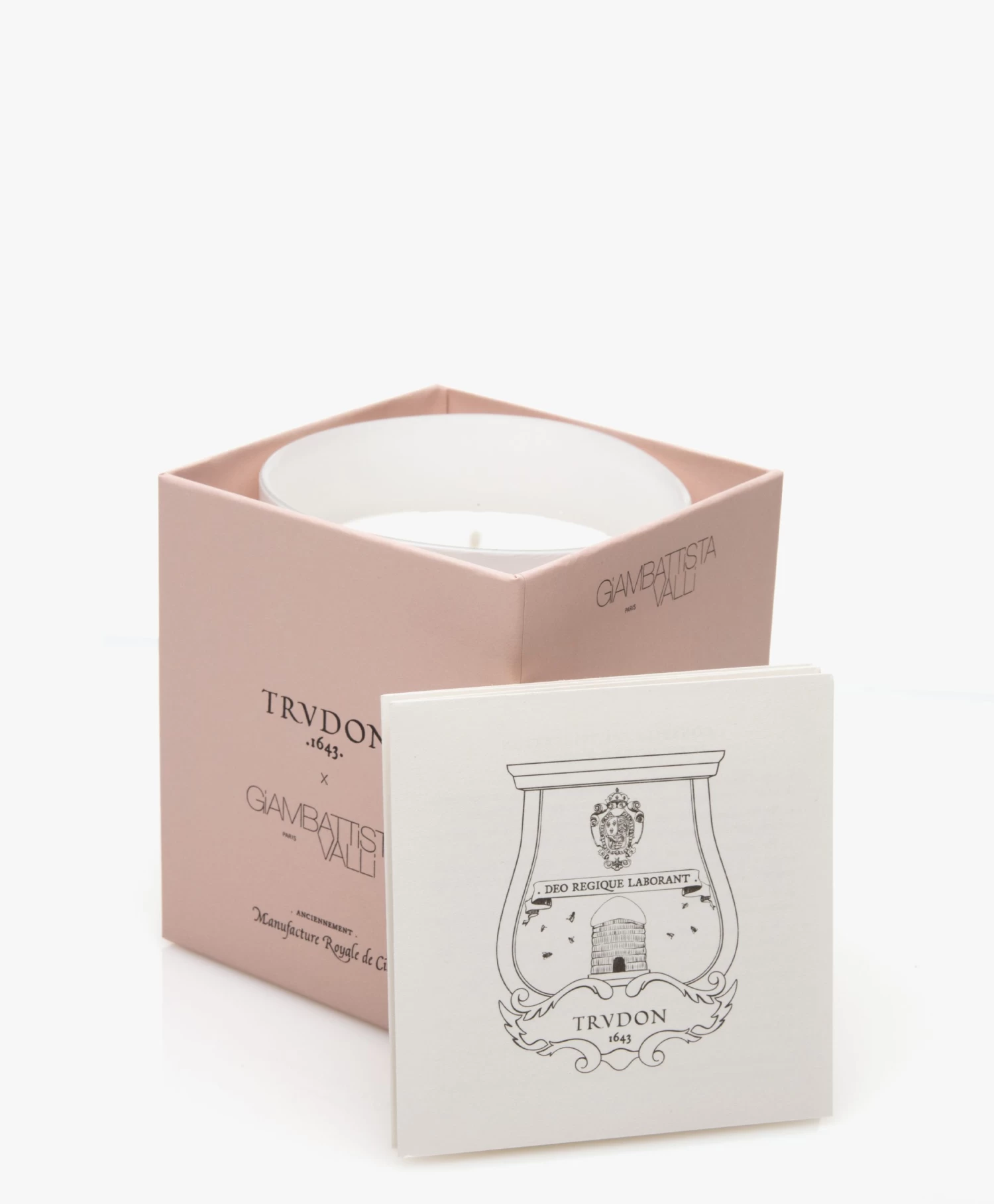 Trudon X Giambattista Valli Rose Poivrée Geurkaars - 270Gr 4 Trudon X Giambattista Valli Rose Poivrée Geurkaars - 270Gr - Afbeelding 2