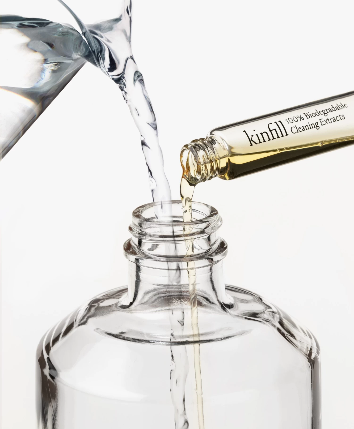 Kinfill Heldere Glas- & Spiegel Spray Starterskit - Cucumis 4 Kinfill Heldere Glas- & Spiegel Spray Starterskit - Cucumis - Afbeelding 2