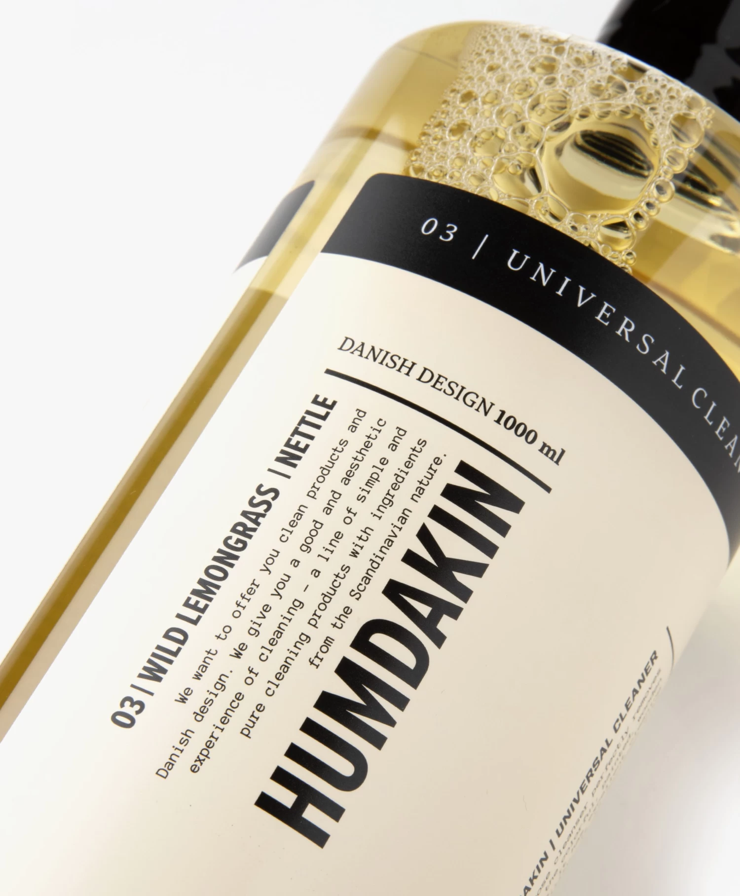 Humdakin 1000Ml Allesreiniger - Wild Citroengras & Brandnetel 4 Humdakin 1000Ml Allesreiniger - Wild Citroengras & Brandnetel - Afbeelding 2