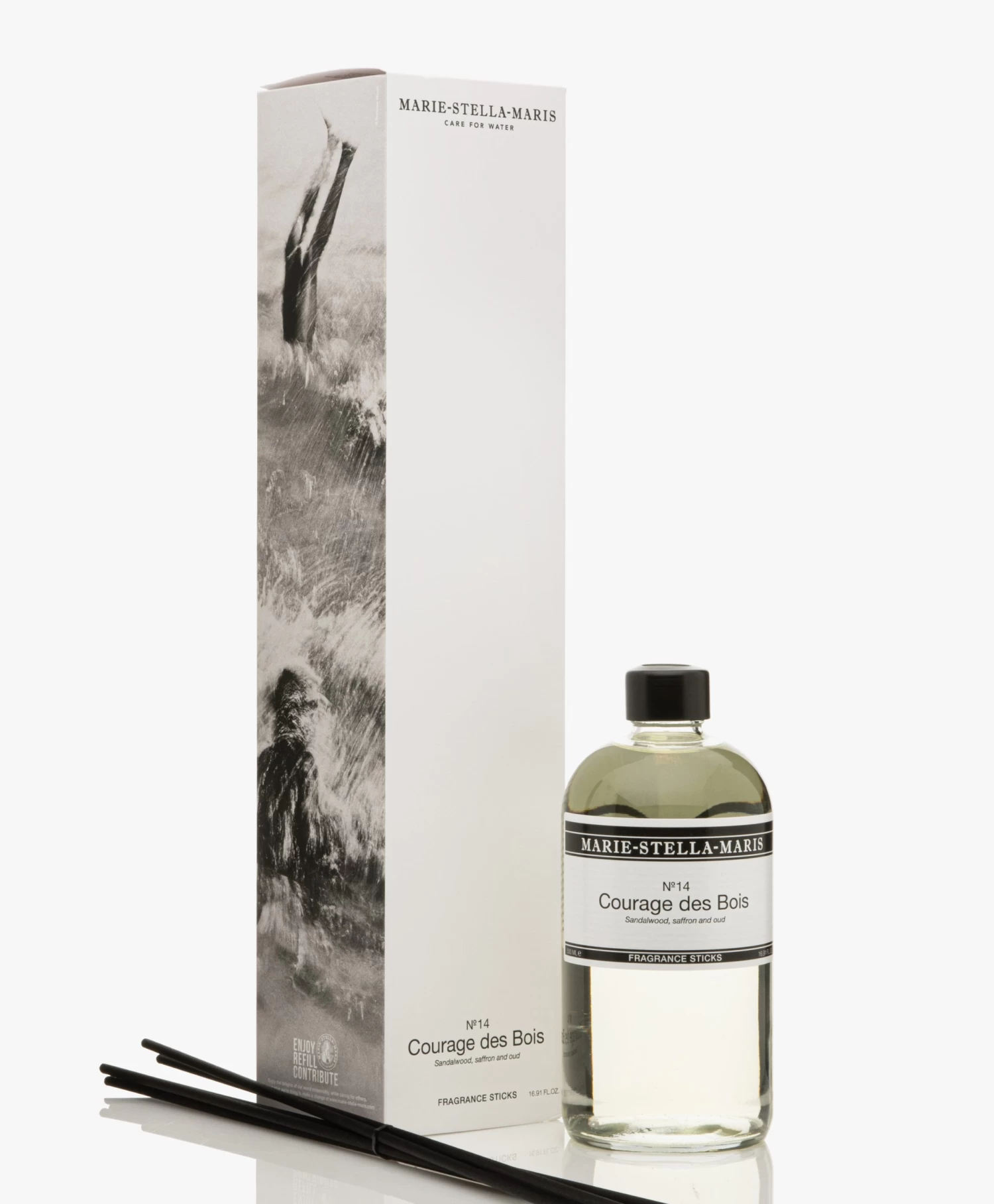 Marie-Stella-Maris 500Ml Geurstokjes - No.14 Courage Des Bois 4 Marie-Stella-Maris 500Ml Geurstokjes - No.14 Courage Des Bois - Afbeelding 2